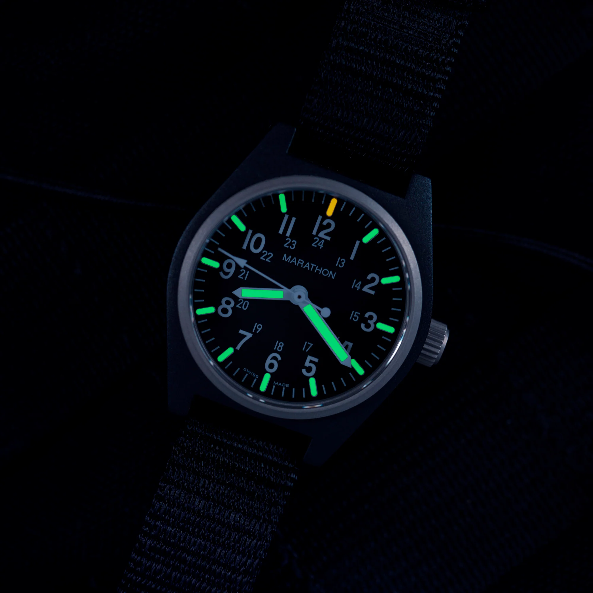 34mm Black General Purpose Quartz with MaraGlo (GPQ) - Image 7