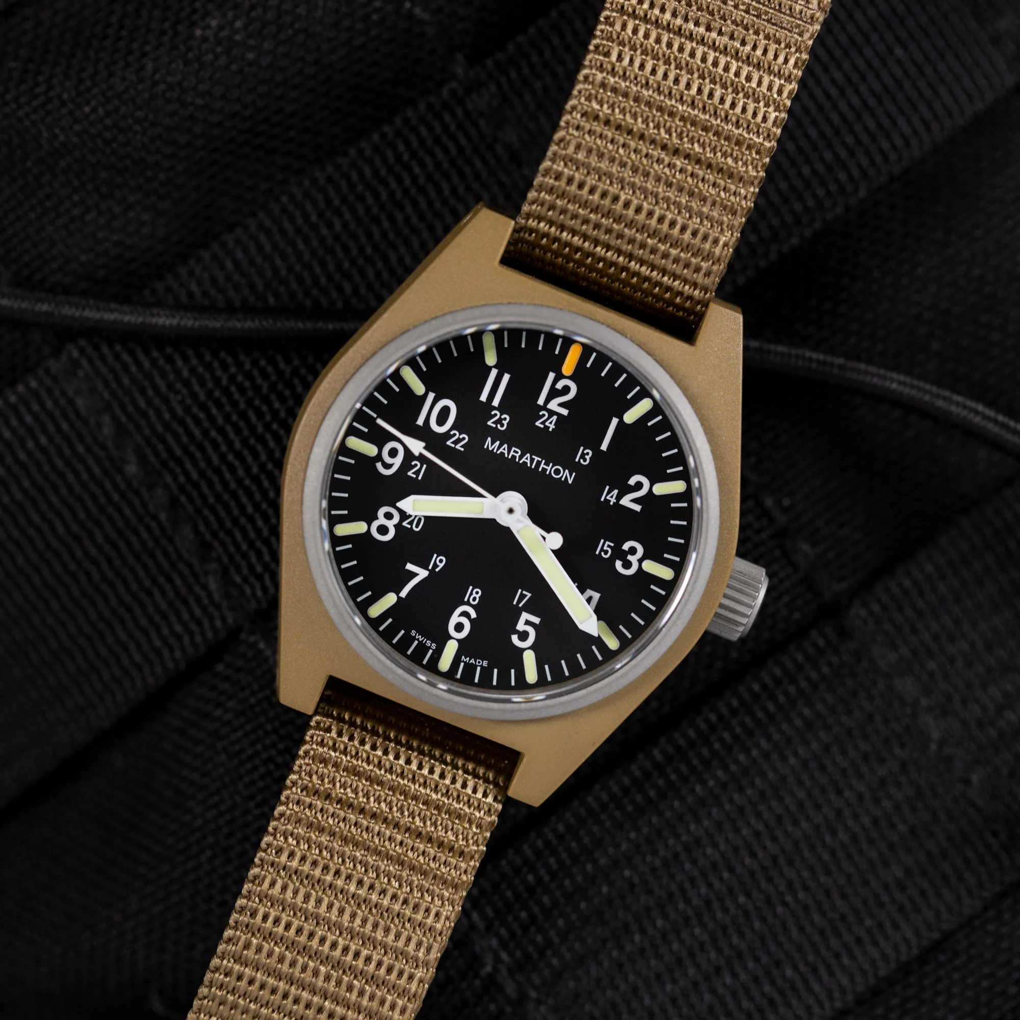 34mm Desert Tan General Purpose Quartz with MaraGlo (GPQ) - Image 10