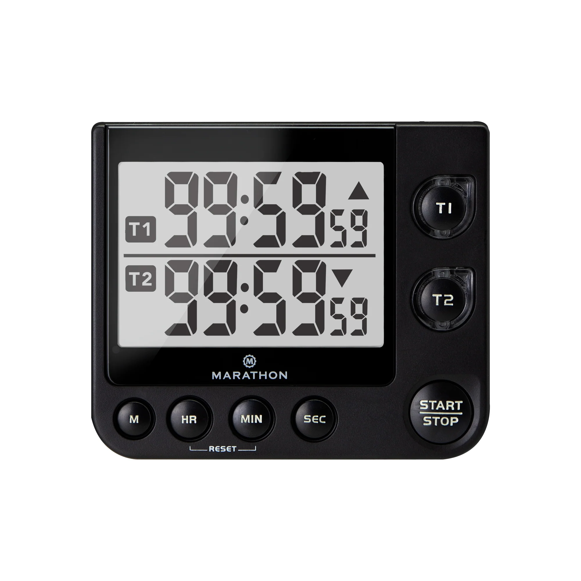 Dual Timer with Large Display, Magnetic Back and Stand - Image 3