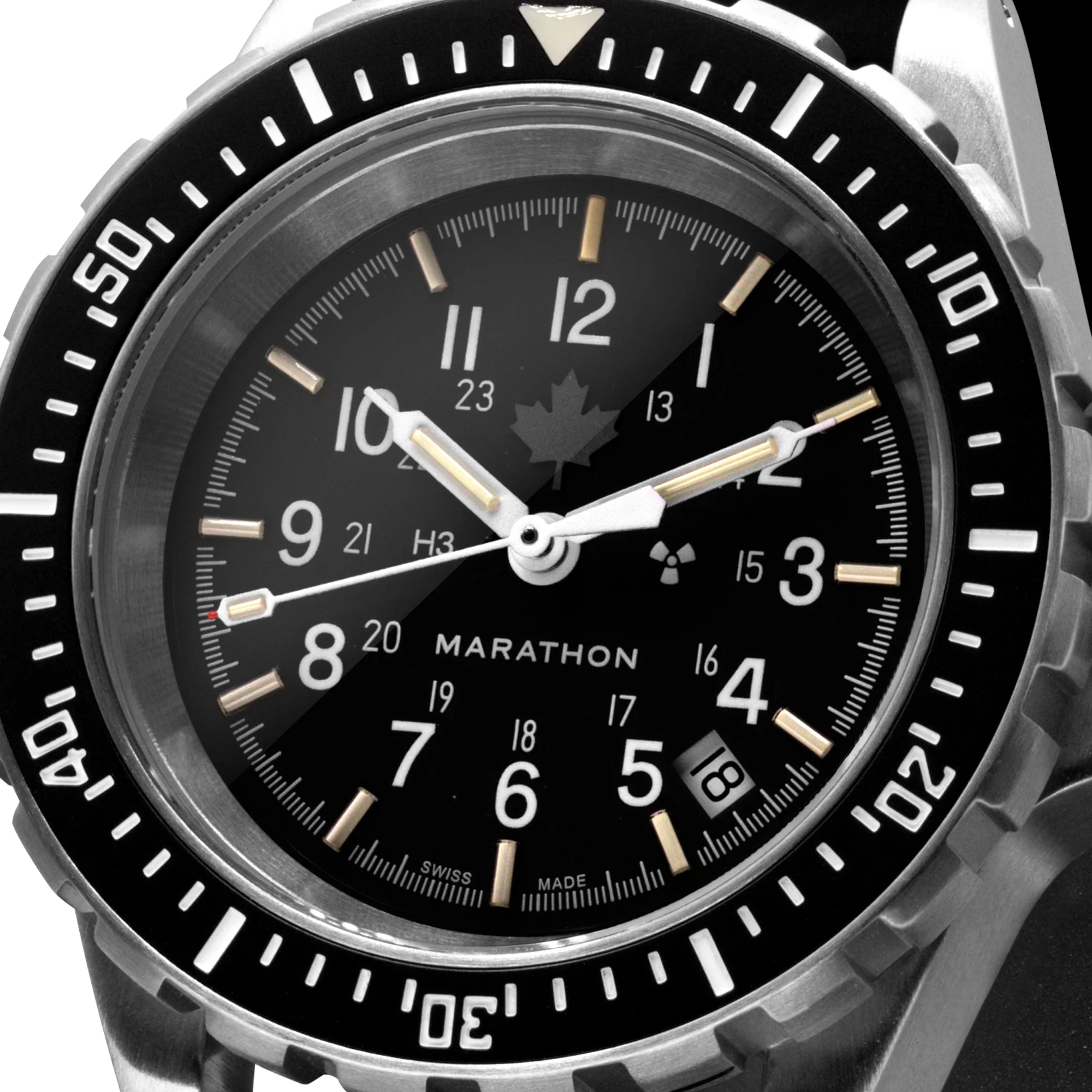 41mm Grey Maple Large Diver's Automatic (GSAR) with Stainless Steel Bracelet - Image 4