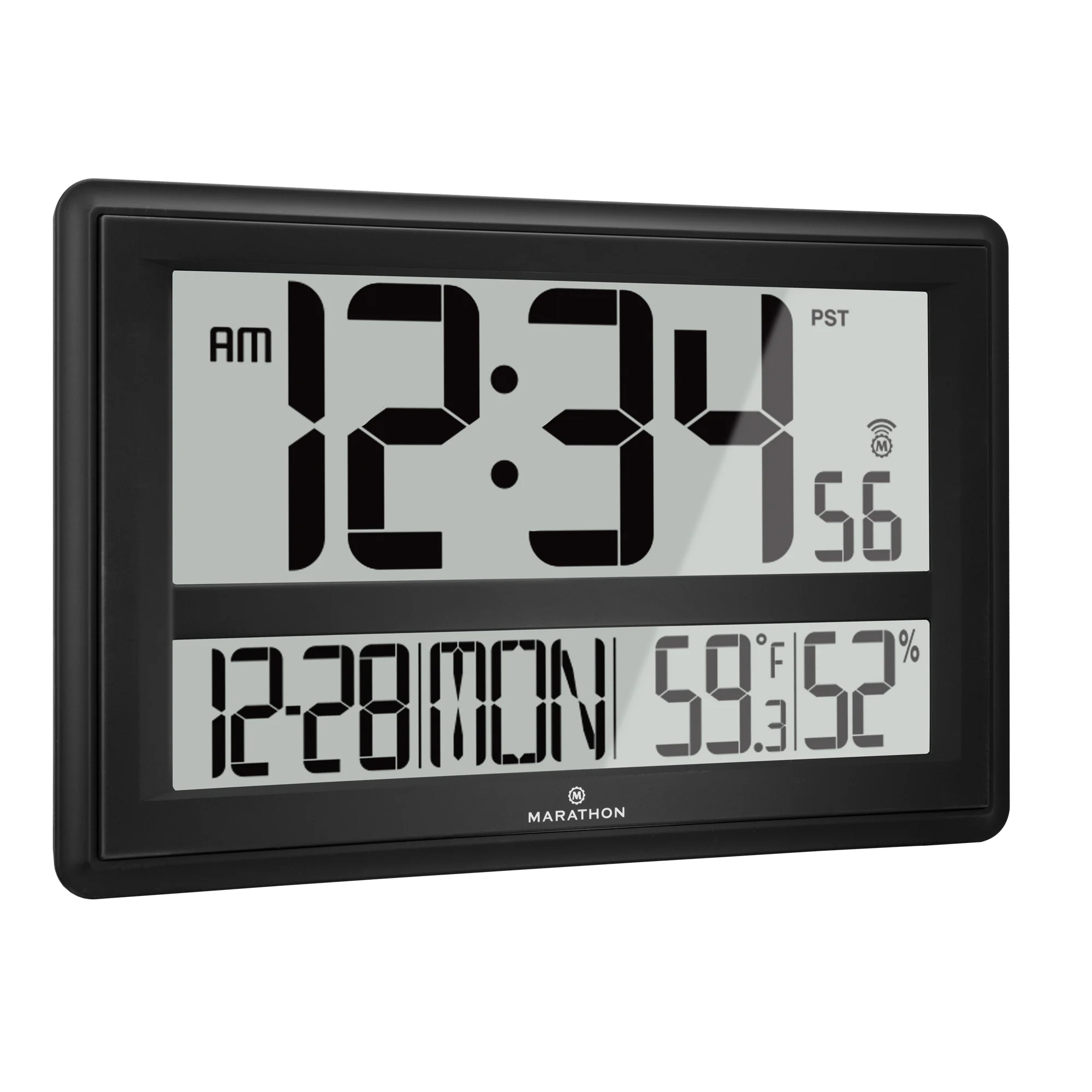Jumbo Atomic Wall Clock with Table Stand - Image 3