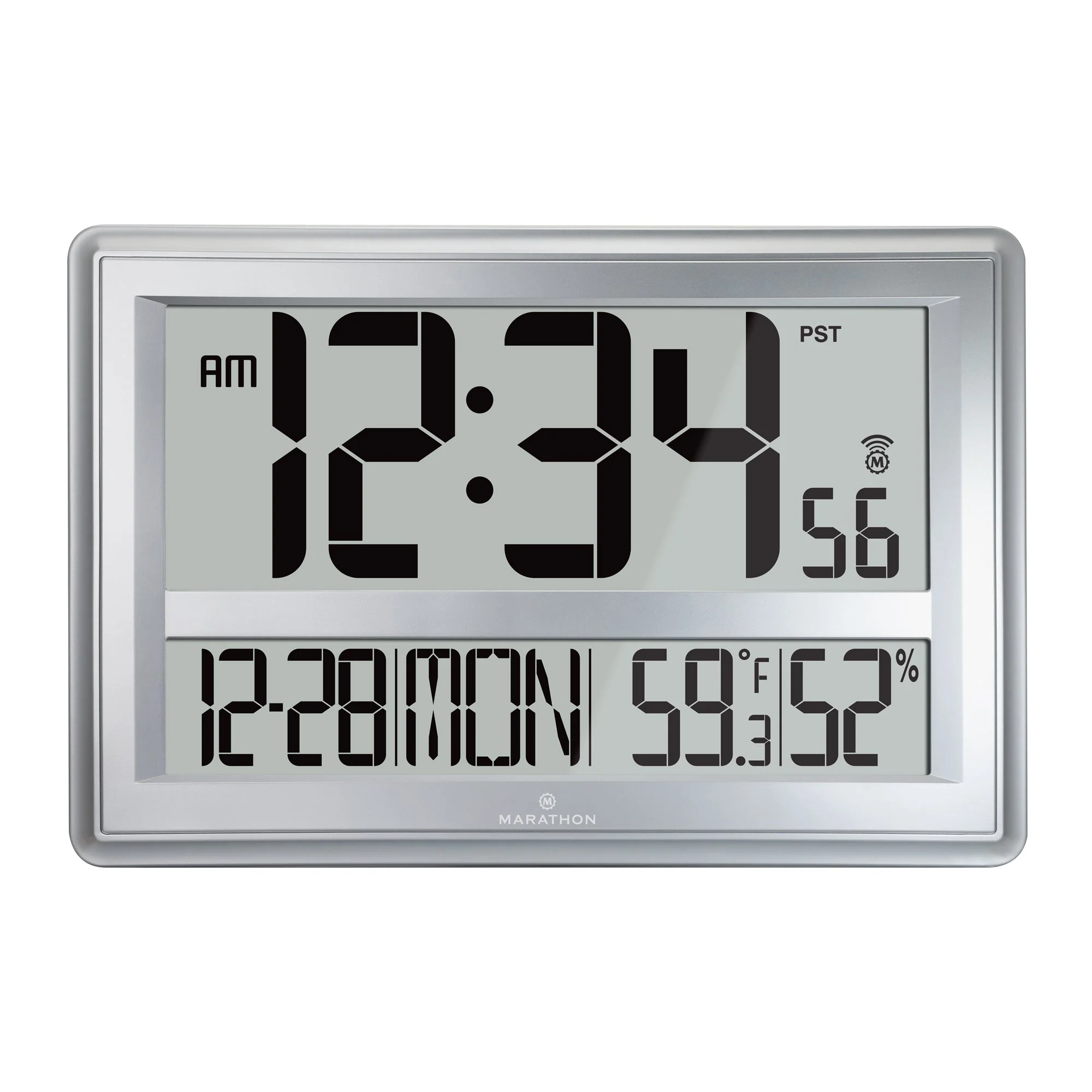 Jumbo Atomic Wall Clock with Table Stand - Image 4