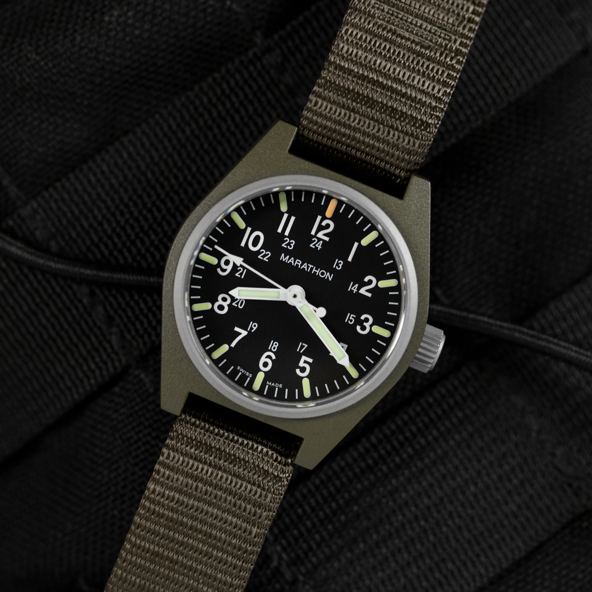 34mm Sage Green General Purpose Quartz with MaraGlo (GPQ) - Image 10