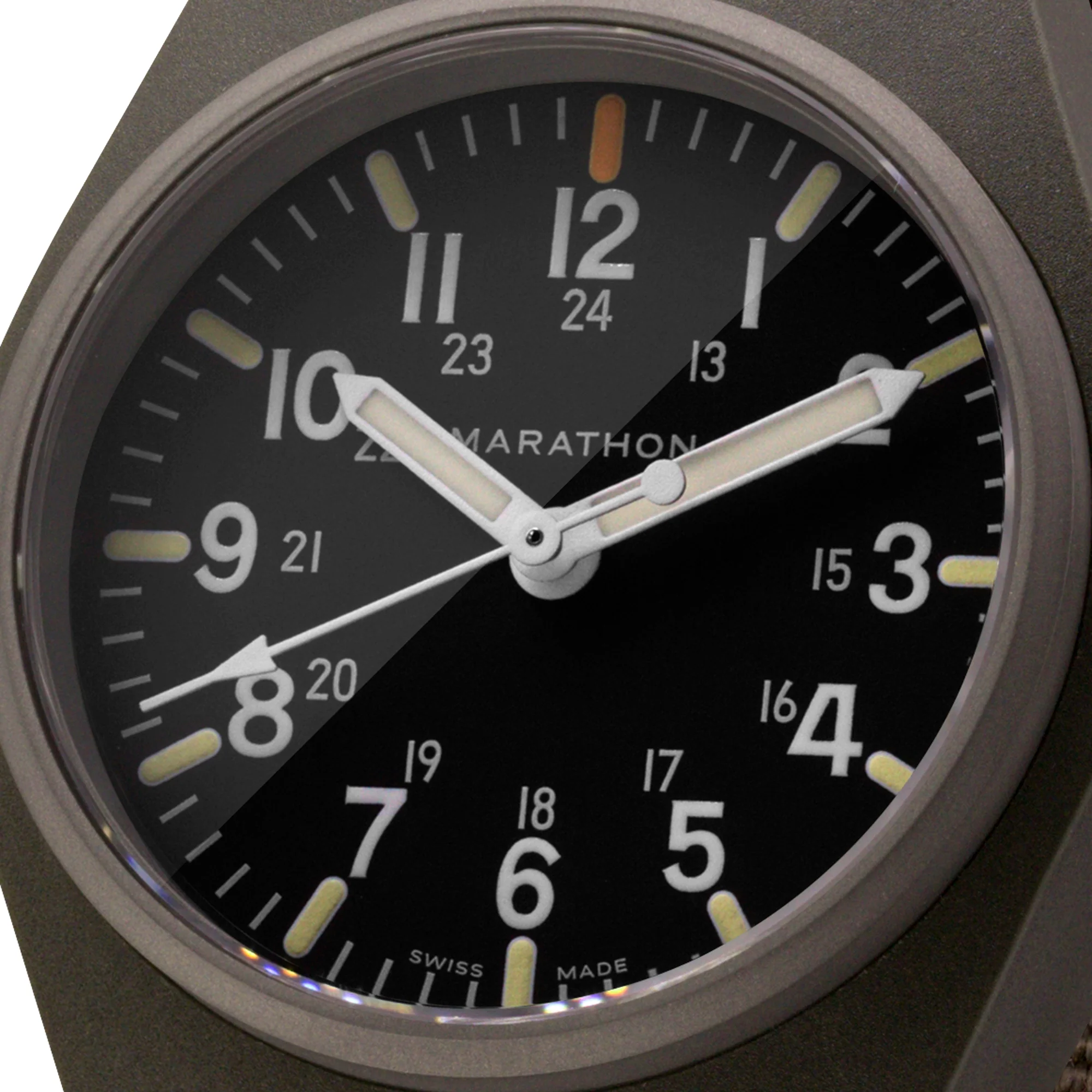 34mm Sage Green General Purpose Quartz with MaraGlo (GPQ) - Image 8