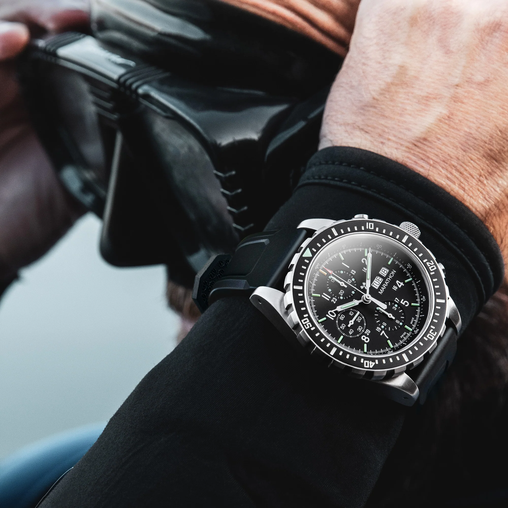 46mm Jumbo Diver/Pilot's Automatic Chronograph (CSAR) - Image 5