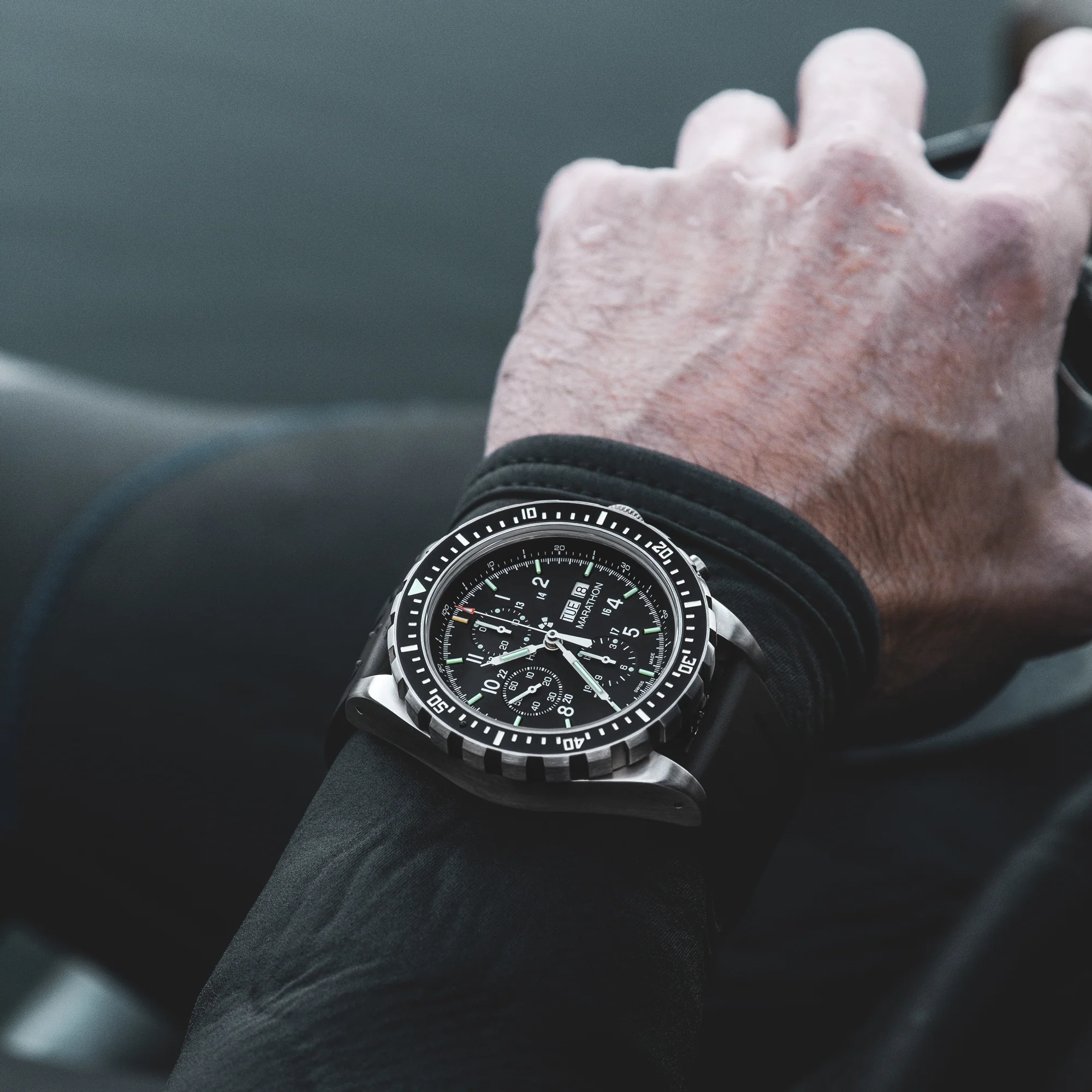 46mm Jumbo Diver/Pilot's Automatic Chronograph (CSAR) - Image 6