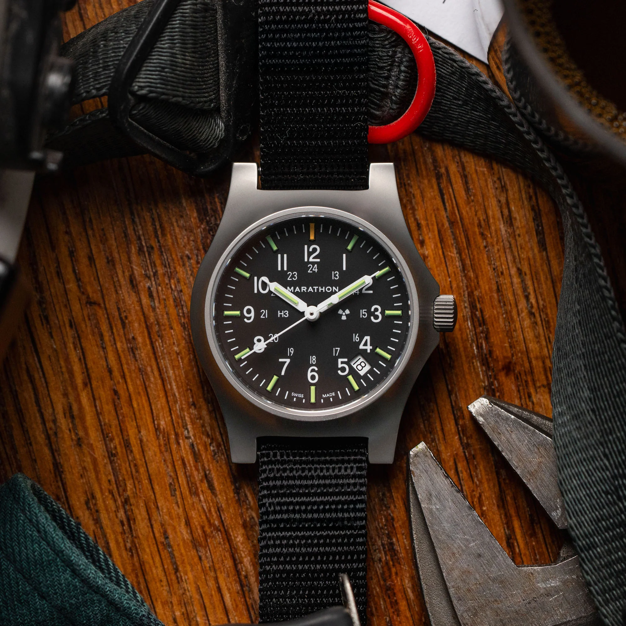 36mm Officer's Quartz w/ Date (GPQ-D) - Image 4